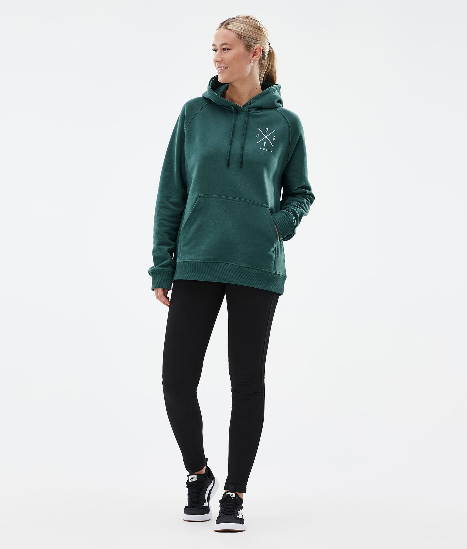 Common W Hood Dam 2X-Up Bottle Green, Bild 5 av 7