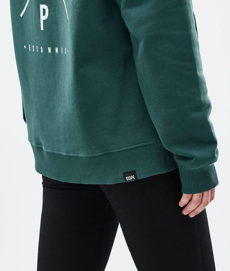 Common W Sudadera con Capucha Mujer 2X-Up Bottle Green