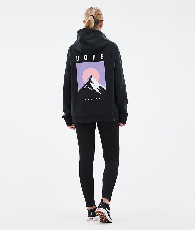 Common W Hoodie Damen Aphex Black