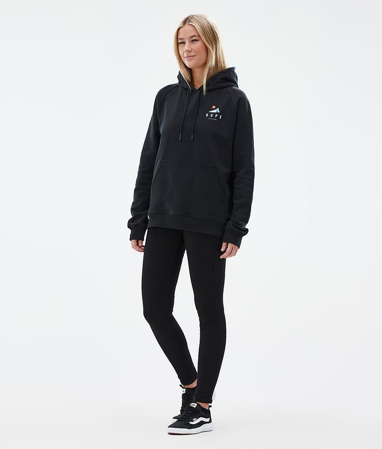 Common W Hoodie Dames Ice Black