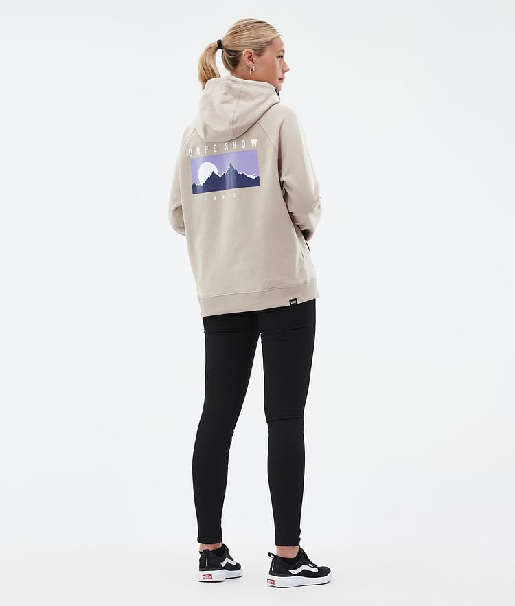 Common W Hoodie Women Silhouette Sand, Image 4 of 7