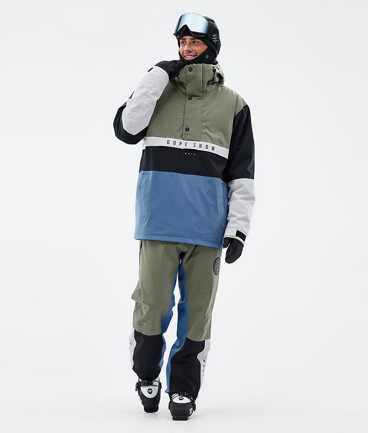 Legacy Track Veste de Ski Homme Greenish/Light Grey/Black/Blue Steel, Image 2 sur 8