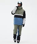 Legacy Track Ski Jacket Men Greenish/Light Grey/Black/Blue Steel, Image 2 of 8