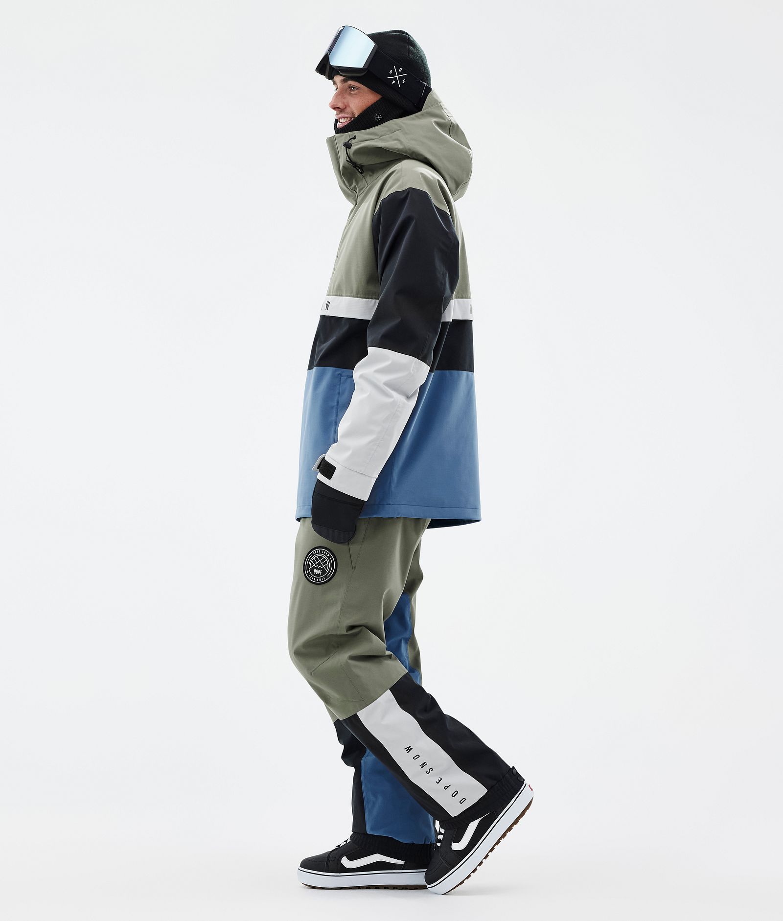 Legacy Track Snowboardjacke Herren Greenish/Light Grey/Black/Blue Steel, Bild 3 von 8