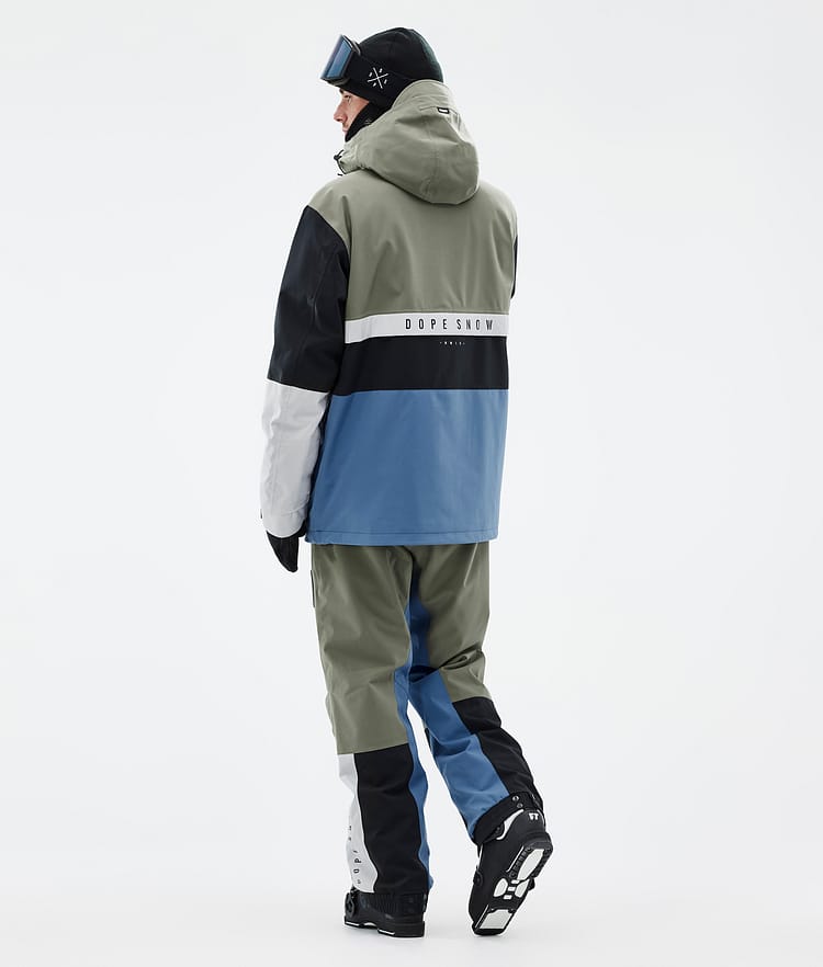 Legacy Track Veste de Ski Homme Greenish/Light Grey/Black/Blue Steel, Image 4 sur 8