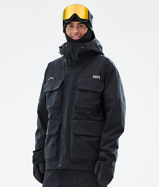 Zenith Kurtka Snowboardowa Mężczyźni Black