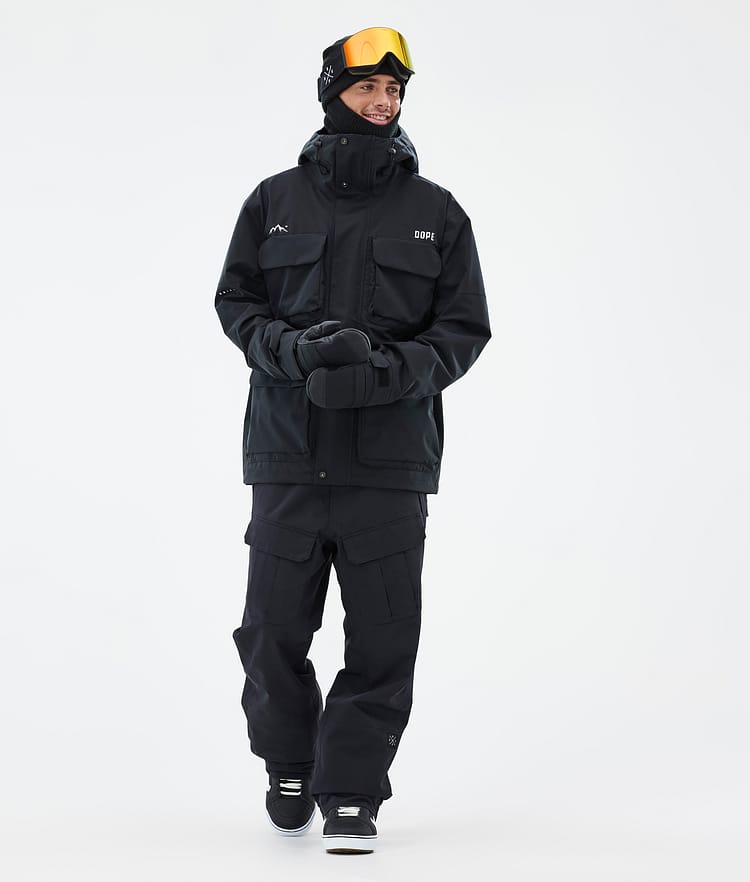 Zenith Snowboardjacka Herr Black, Bild 2 av 10