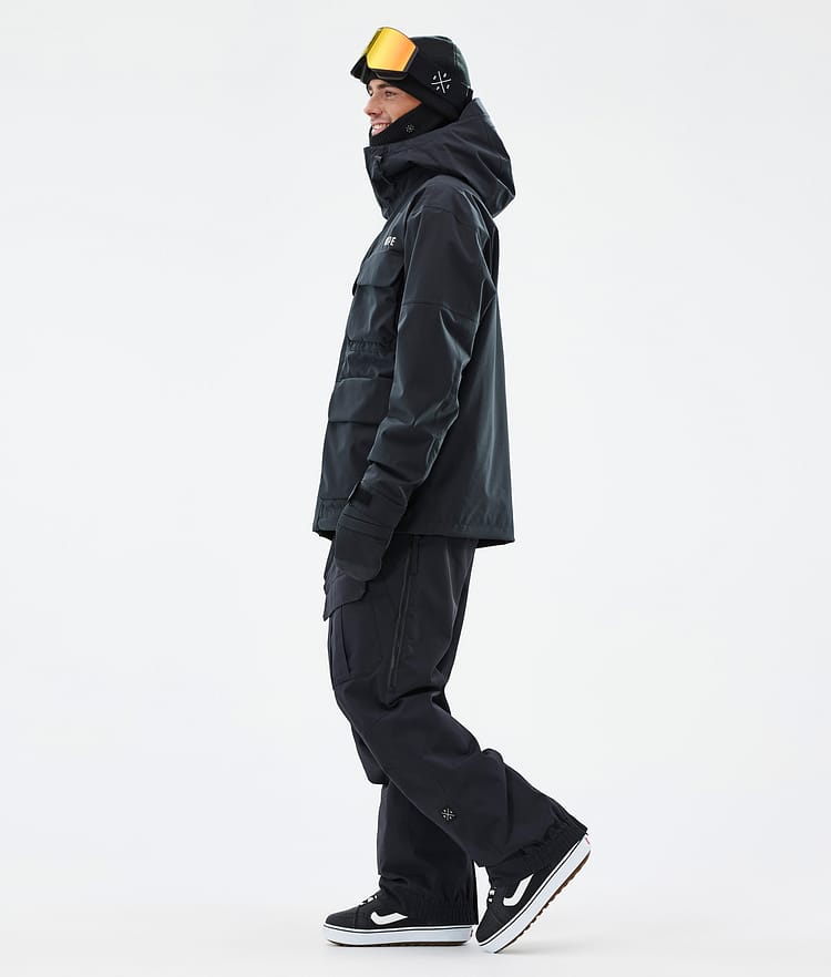 Zenith Snowboardjacka Herr Black, Bild 3 av 10