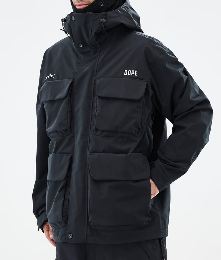 Zenith Snowboardjacka Herr Black, Bild 7 av 10