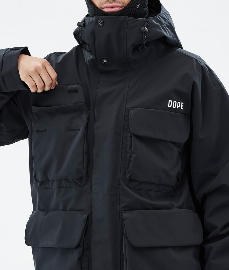 Zenith Snowboardjacke Herren Black, Bild 8 von 10