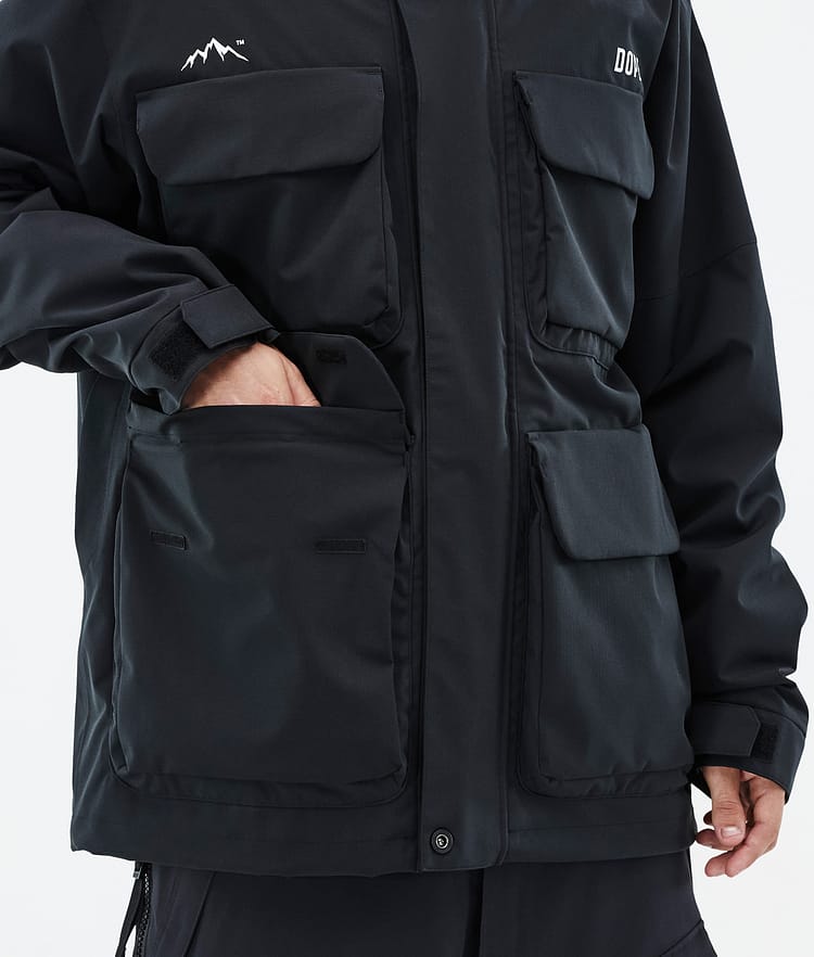 Zenith Snowboardjacka Herr Black, Bild 9 av 10
