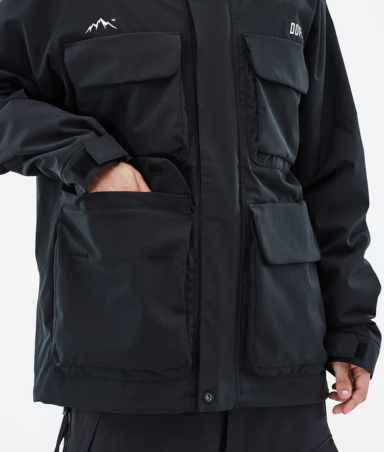 Zenith Snowboardjacke Herren Black