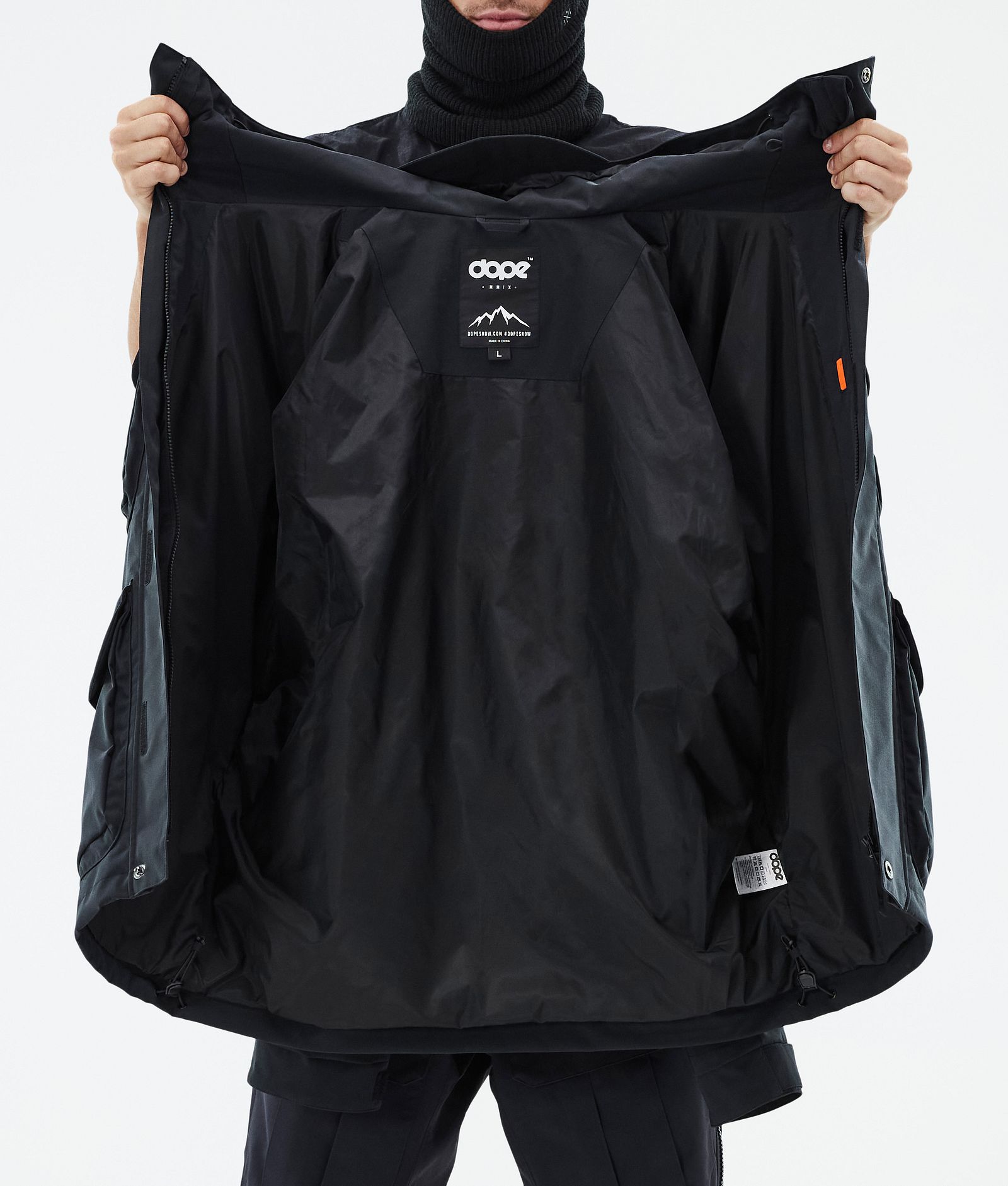 Zenith Snowboardjacka Herr Black, Bild 10 av 10