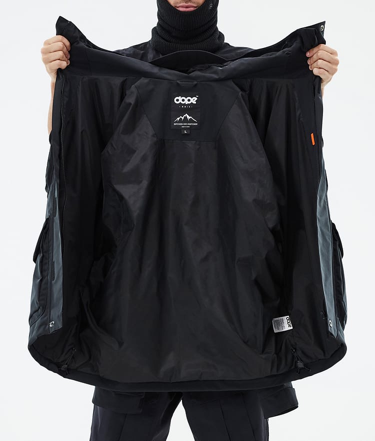 Zenith Snowboardjacka Herr Black, Bild 10 av 10