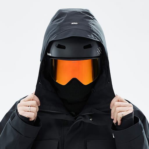 Capuche anti-tempête