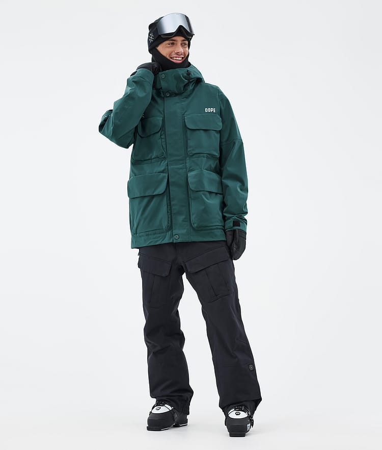 Zenith Ski Jacket Men Bottle Green, Image 3 of 10