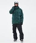 Zenith Snowboard Jacket Men Bottle Green, Image 2 of 10