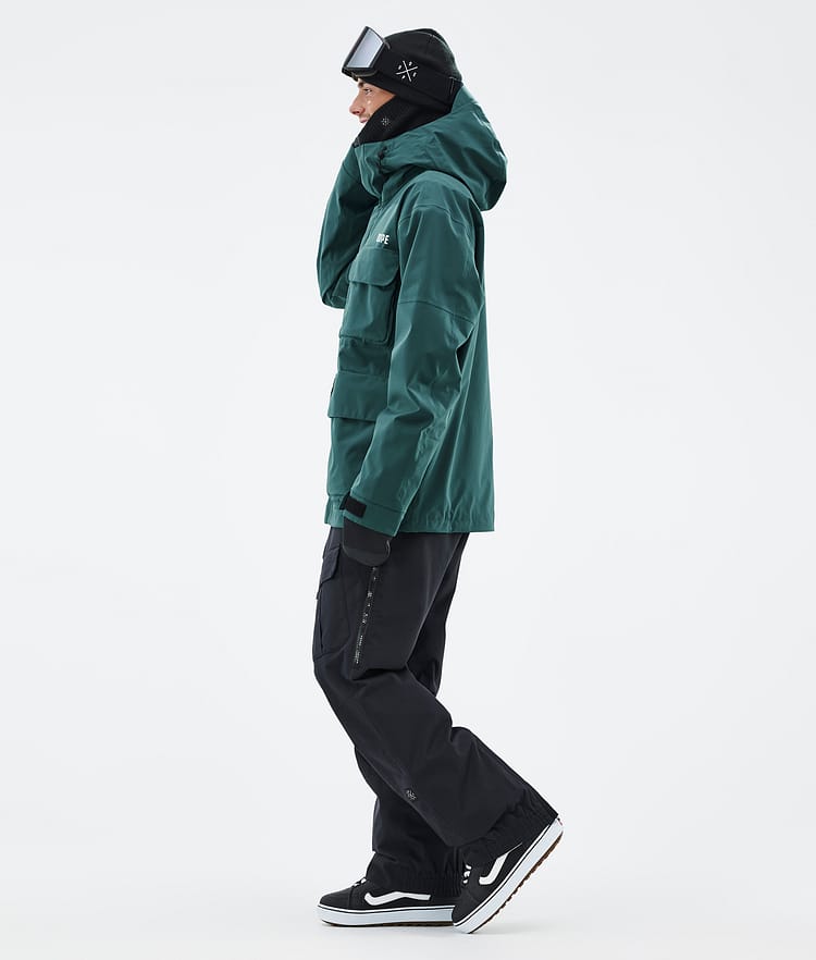 Zenith スノーボードジャケット メンズ Bottle Green, 画像3 / 10