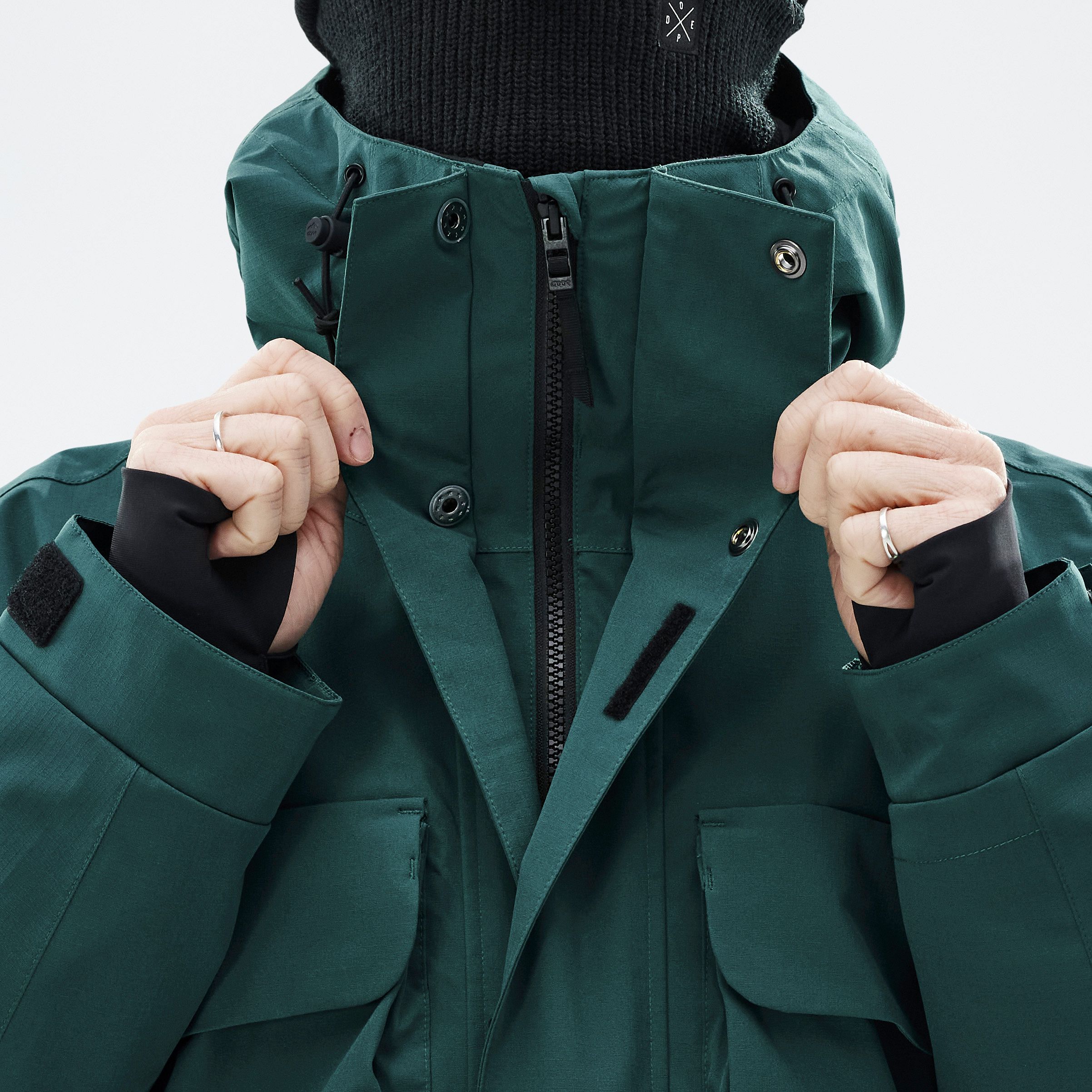 Dope Zenith Snowboard Jacket Men Bottle Green | Dopesnow.com
