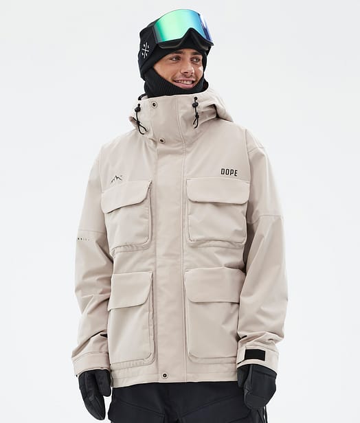 Zenith Snowboard Jacket Men Sand