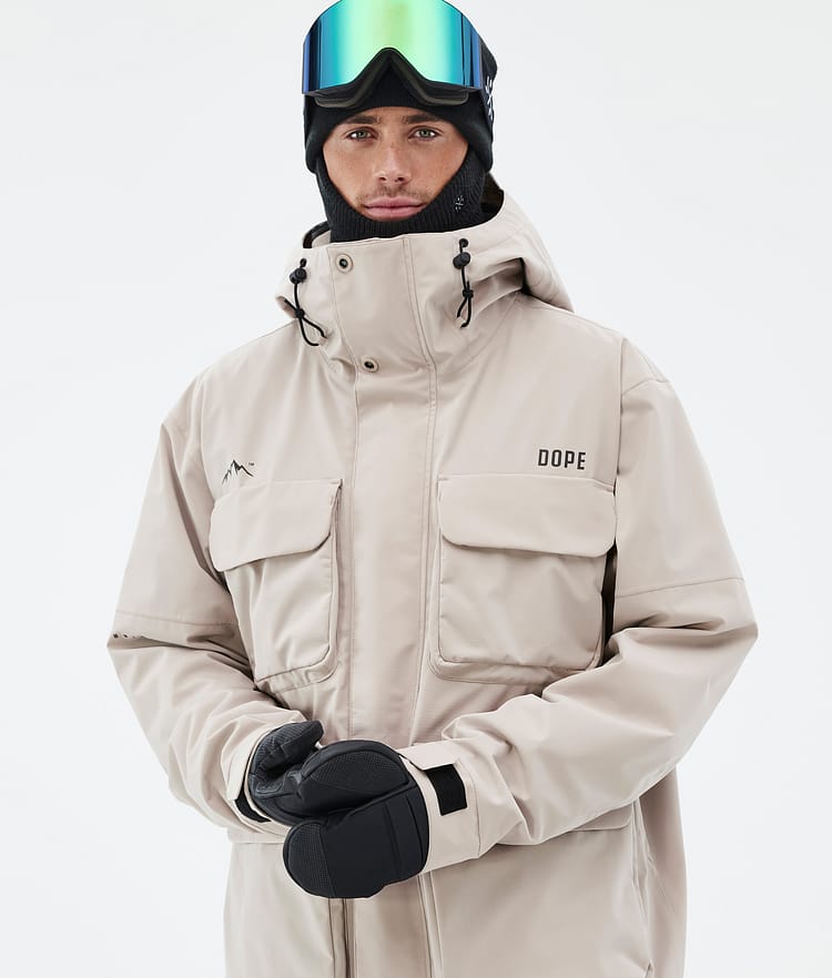 Zenith Snowboardjacke Herren Sand, Bild 2 von 11