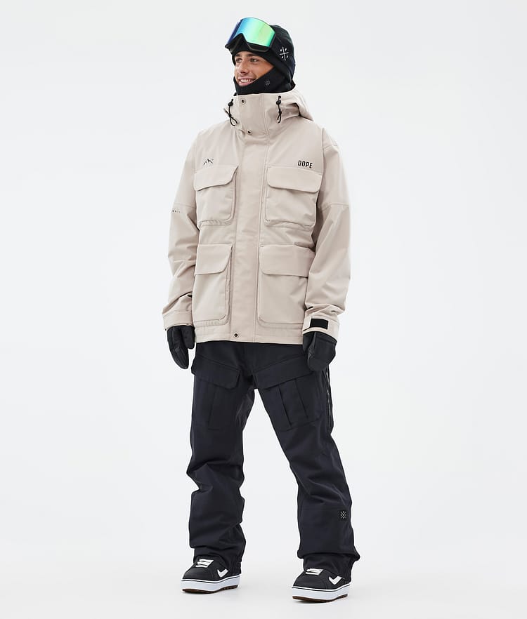 Zenith Snowboardjacke Herren Sand, Bild 3 von 11