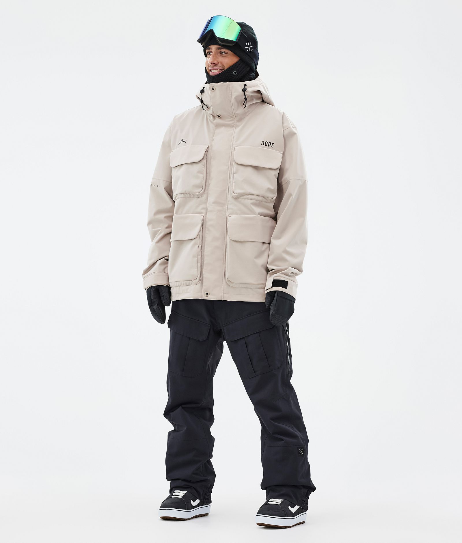 Zenith Snowboardjacke Herren Sand, Bild 3 von 11