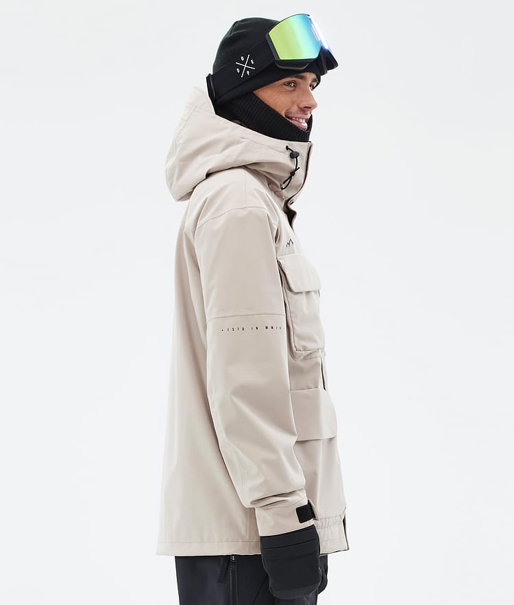 Zenith Snowboardjacke Herren Sand, Bild 7 von 11