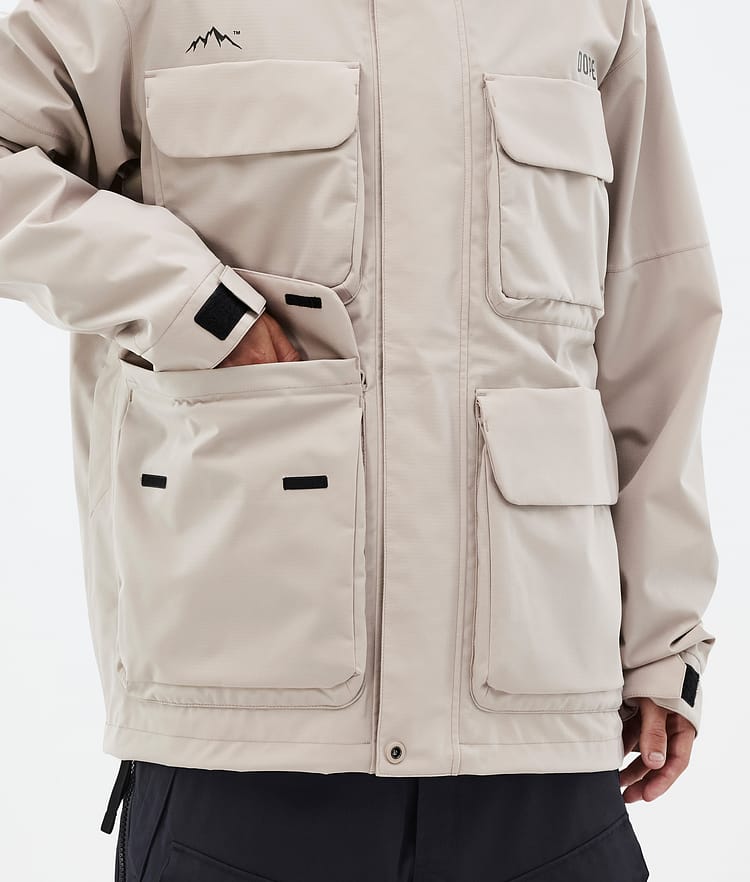 Zenith Ski Jacket Men Sand