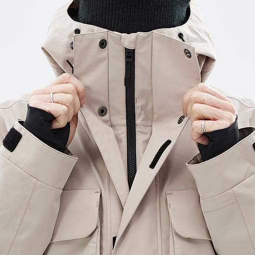 Front Zipper with Double Plackets Main Product Details Image,