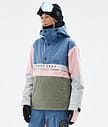 Legacy Track W Snowboard jas Dames Blue Steel/Light Grey/Soft Pink/Greenish