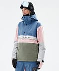 Legacy Track W Ski Jacket Women Blue Steel/Light Grey/Soft Pink/Greenish, Image 1 of 8