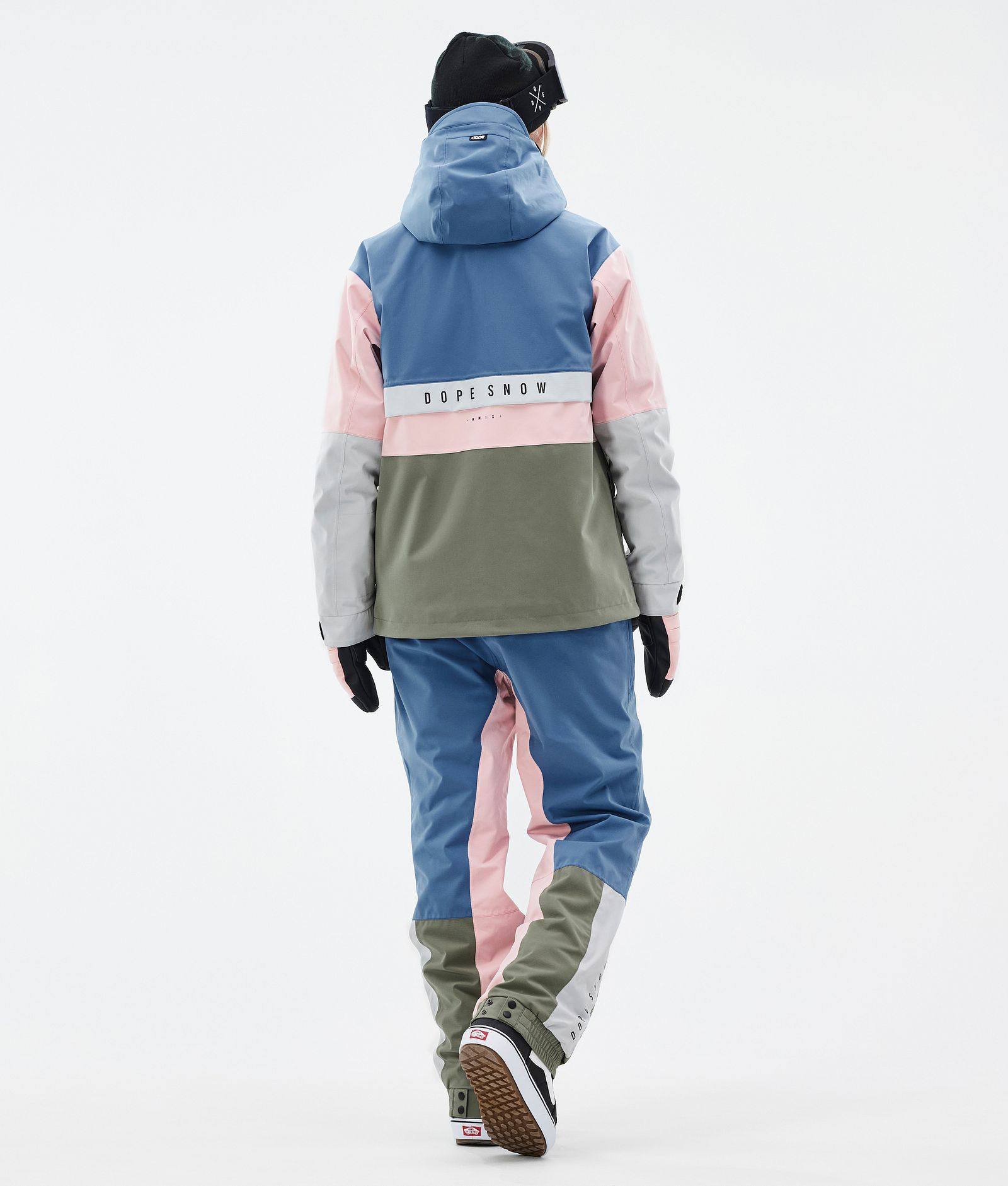 Legacy Track W Veste Snowboard Femme Blue Steel/Light Grey/Soft Pink/Greenish, Image 4 sur 8