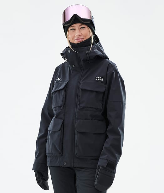 Zenith W Snowboardjacka Dam Black