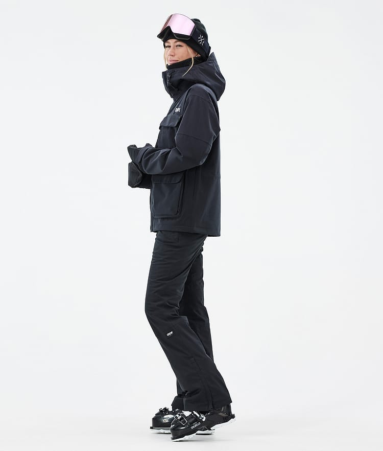 Zenith W Manteau Ski Femme Black, Image 4 sur 10