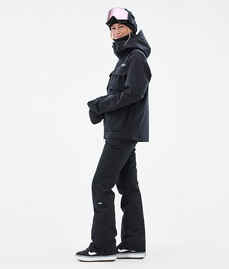 Zenith W Snowboardjacke Damen Black