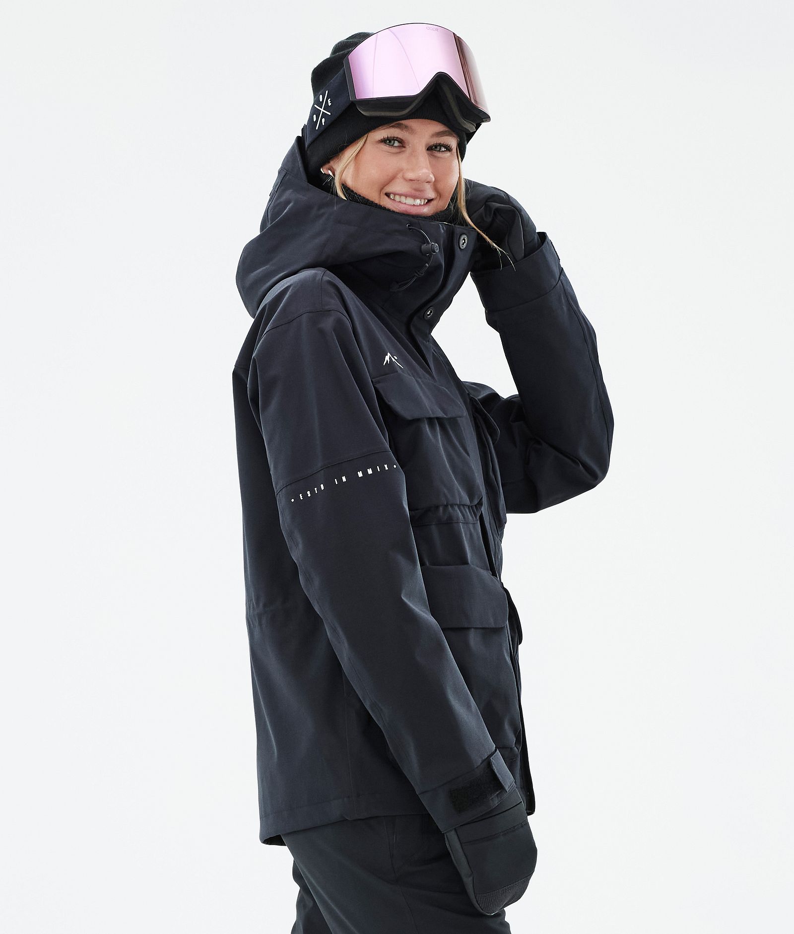 Zenith W Manteau Ski Femme Black, Image 5 sur 10