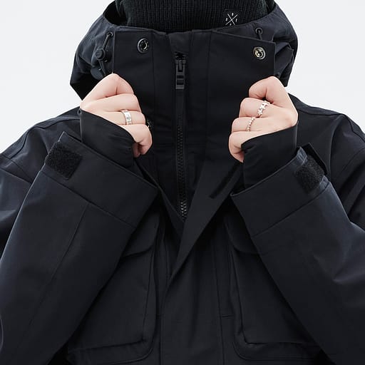 Front Zipper with Double Plackets Main Product Details Image,