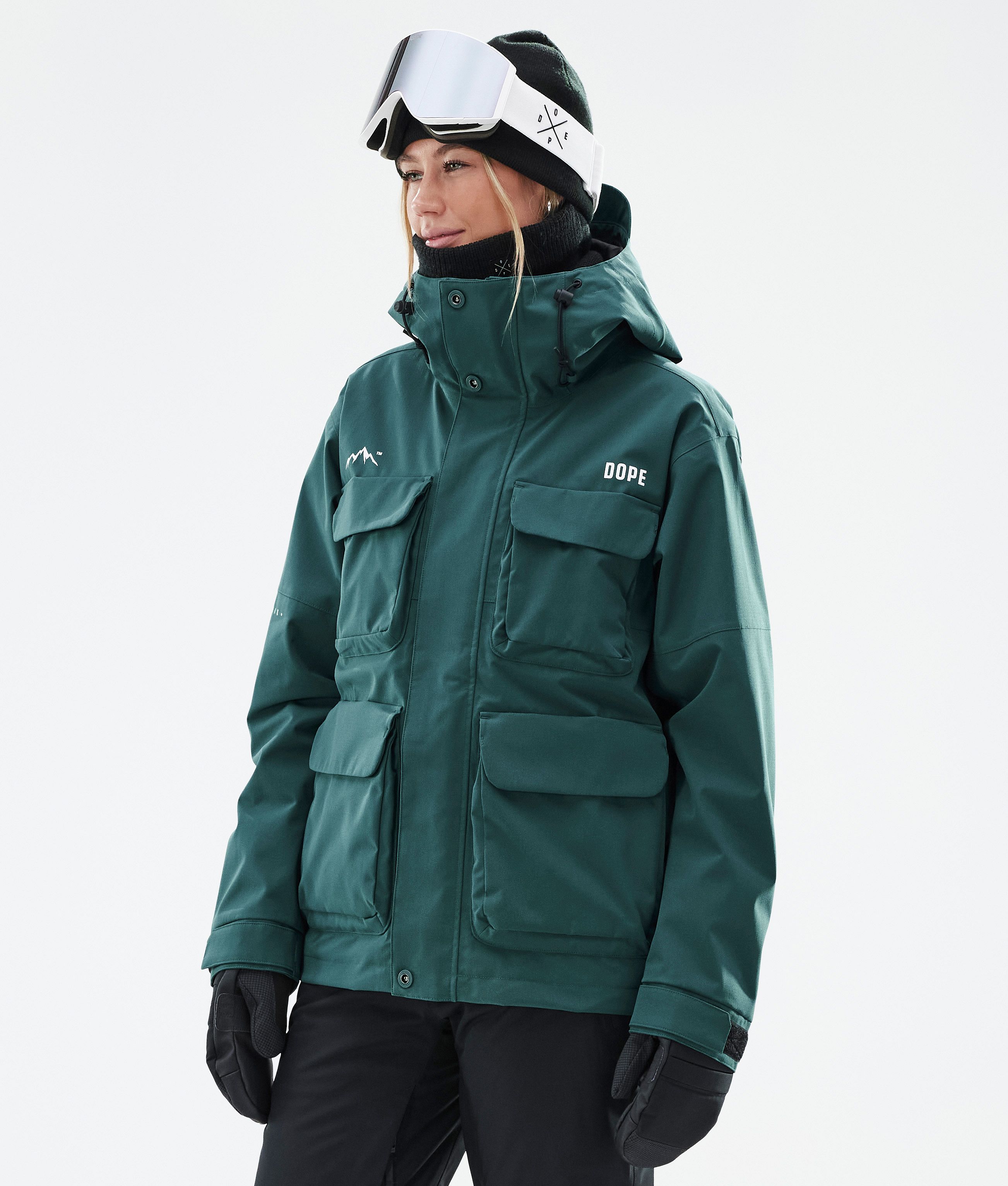 Dope Zenith W Women s Snowboard Jacket Bottle Green