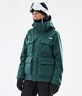 Zenith W Snowboardjacka Dam Bottle Green, Bild 1 av 10