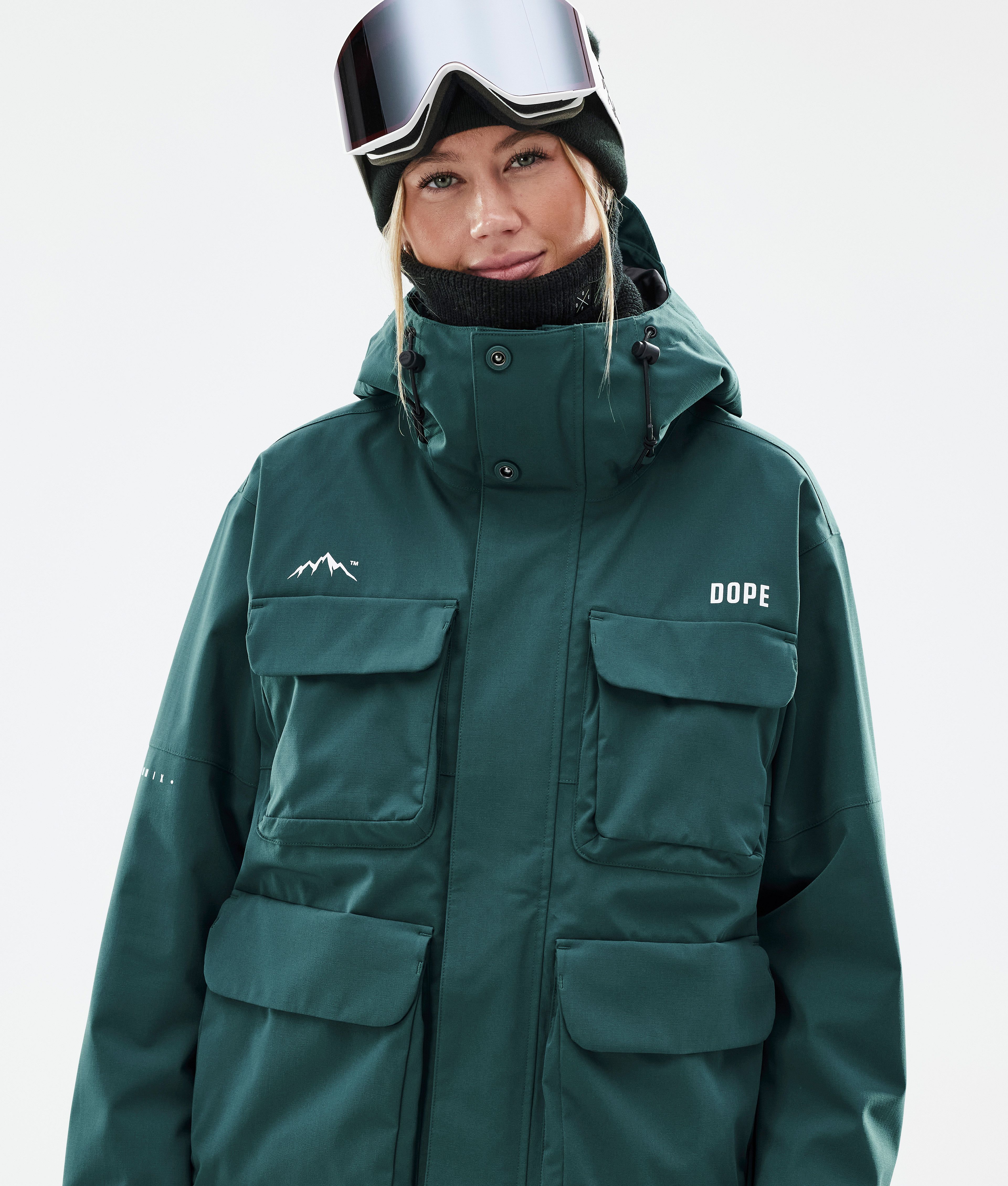 Dope Zenith W Ski Jacket Women Bottle Green | Dopesnow.com