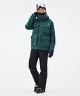 Zenith W Laskettelutakki Naiset Bottle Green, Kuva 2 / 10