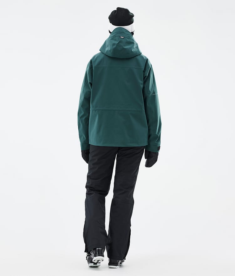 Zenith W Laskettelutakki Naiset Bottle Green, Kuva 4 / 10