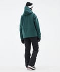 Zenith W Snowboardjacka Dam Bottle Green, Bild 4 av 10