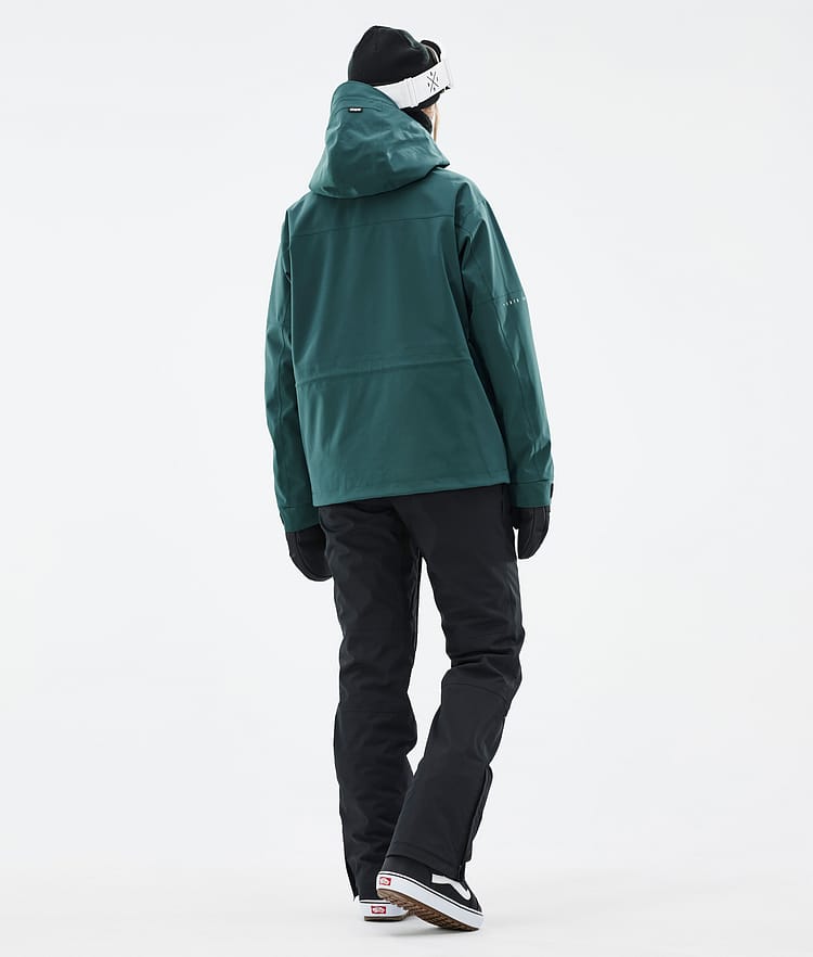Zenith W Snowboardjacka Dam Bottle Green, Bild 4 av 10