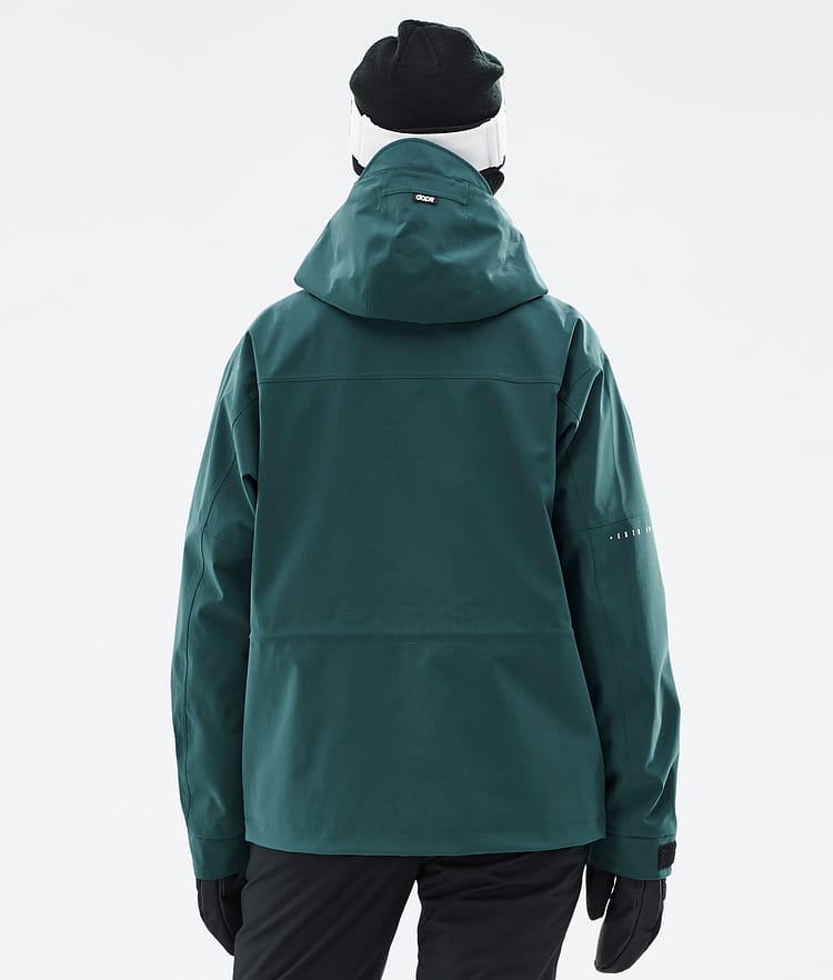 Zenith W Snowboardjacka Dam Bottle Green, Bild 6 av 10
