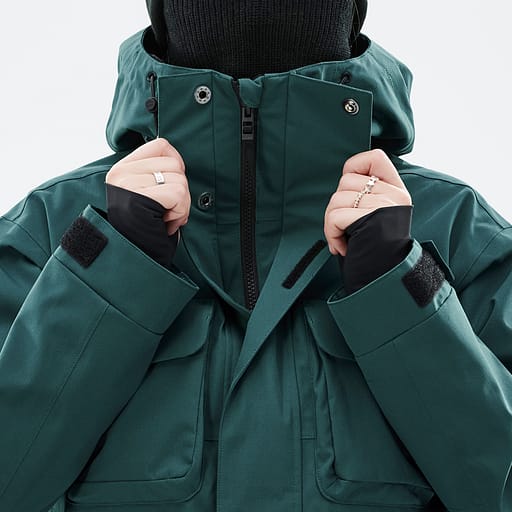Front Zipper with Double Plackets Main Product Details Image,
