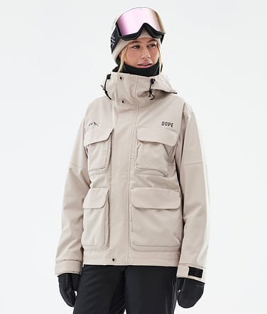 Zenith W Snowboardjacke Damen Sand