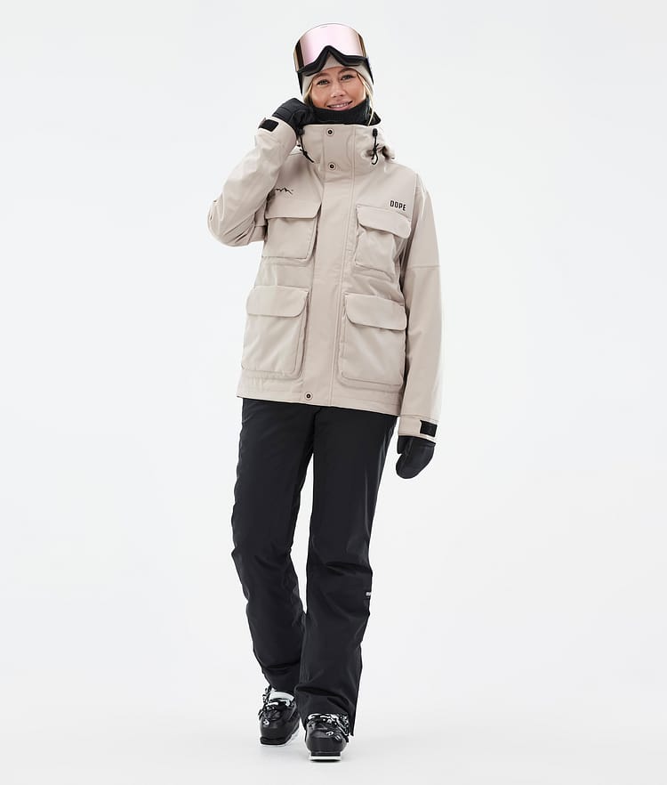 Zenith W Skijacke Damen Sand