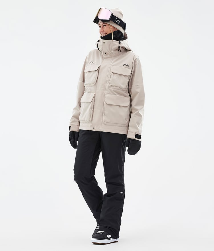 Zenith W Giacca Snowboard Donna Sand Renewed, Immagine 3 di 10